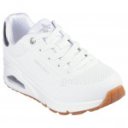 Skechers Uno Gen1 Shimmer Away lányka - női fűzős sneaker cipő 310545L-WSL