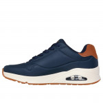 Skechers Uno Suited On Air férfi fűzős sneaker cipő fekete 183004-NVY