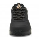 Skechers Uno Shimmer Away női bebújós gumifűzős fekete sneaker cipő 155196-BBK