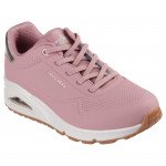 Skechers Uno Shimmer Away női bebújós gumifűzős rózsaszín sneaker cipő 155196-ROS Női Skechers