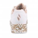 Skechers x JGoldcrown Uno - Loving Love női fűzős sneaker cipő szívescskés 155506-WTRG