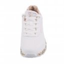 Skechers x JGoldcrown Uno - Loving Love női fűzős sneaker cipő szívescskés 155506-WTRG