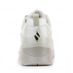 Skechers Uno - Galactic Gal női fűzős gyöngyház fényű törtfehér sneaker cipő 177104-OFWT