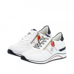 Remonte női sportos fűzős cipzáras sneaker félcipő D0T04-81