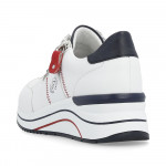 Remonte női sportos fűzős cipzáras sneaker félcipő D0T04-81