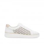 Remonte női fehér fűzős cipzáros sneaker félcipő D2E03-80