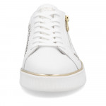 Remonte női fehér fűzős cipzáros sneaker félcipő D2E03-80