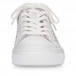 Rieker női fűzős perforált fehér sneaker félcipő L8831-80