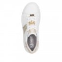 Rieker Revolution női fűzős fehér-arany mix sneaker félcipő W1202-82