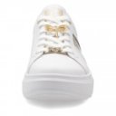 Rieker Revolution női fűzős fehér-arany mix sneaker félcipő W1202-82