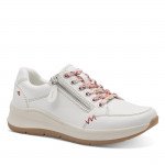 Jana női sportos fűzős cipzáras zöld sneaker félcipő  23780-44-100 07528 Női Jana
