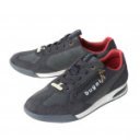 Bugatti férfi sneaker fűzős cipzáras kék mix félcipő 321-A3811-5500-4100 07531