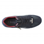 Bugatti férfi sneaker fűzős cipzáras kék mix félcipő 321-A3811-5500-4100 07531