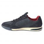 Bugatti férfi sneaker fűzős cipzáras kék mix félcipő 321-A3811-5500-4100 07531