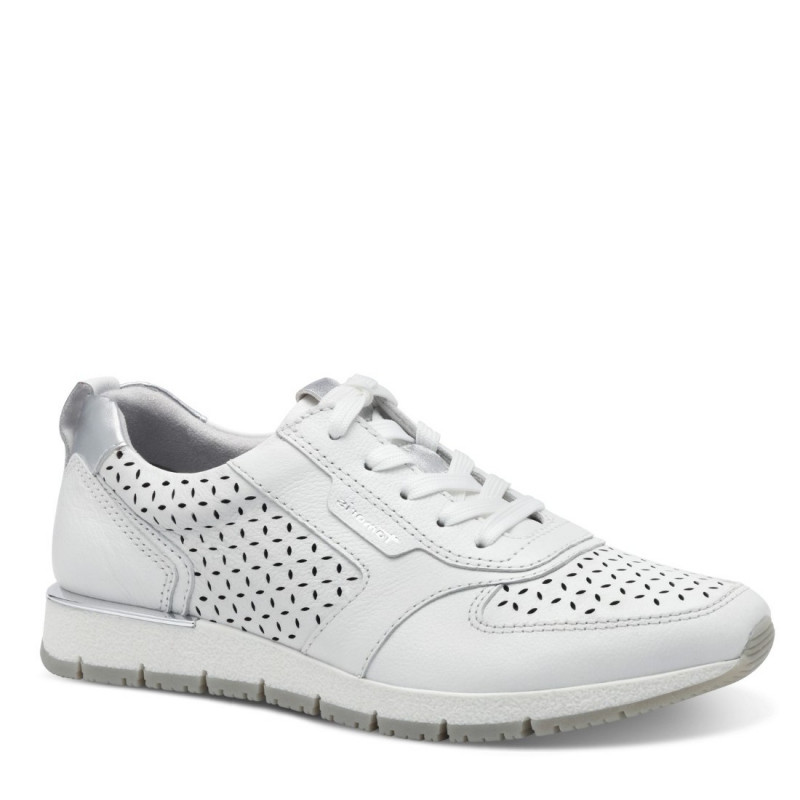 Tamaris női fűzős bőr sneaker félcipő 23787-42-110 07511