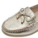 Tamaris Comfort női arany színű bőr mokaszin 84600-44-909 07532