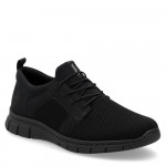 Rieker férfi fekete bebújós sneaker félcipő gumis díszfűzővel B7796-01 Férfi Rieker