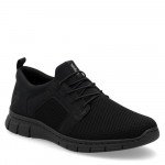 Rieker férfi fekete bebújós sneaker félcipő gumis díszfűzővel B7796-01 Férfi Rieker