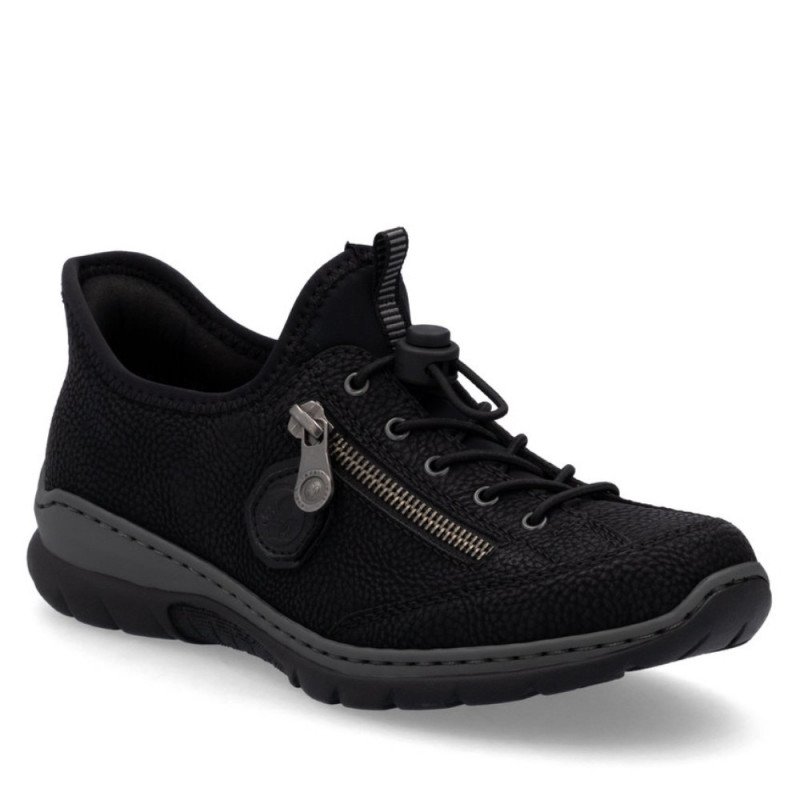 Rieker Ready2GO női fekete sneaker félcipő L32F1-00