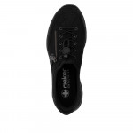 Rieker Ready2GO női fekete sneaker félcipő L32F1-00
