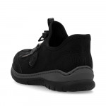 Rieker Ready2GO női fekete sneaker félcipő L32F1-00