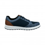 Bugatti férfi sneaker fűzős cipzáras kék mix félcipő 331-AFB05-6900-4100 07538