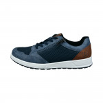 Bugatti férfi sneaker fűzős cipzáras kék mix félcipő 331-AFB05-6900-4100 07538