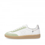 Rieker Revolution női fűzős fehér kombi sneaker félcipő W2200-85