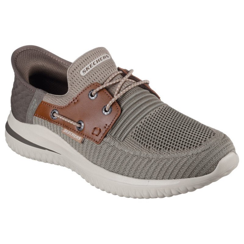 Skechers Delson 3.0 Roth Slip-ins férfi bebújós félcipő 210606-TPBR