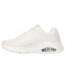Skechers Uno Flex Spring On Air törtfehér fűzős sneaker cipő 177794-OFWT