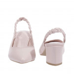 Marco Tozzi púder színű női hátul nyitott cipő - szling 29644-42-560 07541