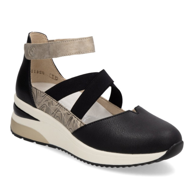 Remonte női félcipő tépőzáras bokapánttal D2411-03