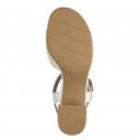 Jana Soft Line női csatos fehér szandál 28377-44-100 07550