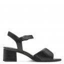 Jana Soft Line női csatos fekete szandál 28377-44-001 07551