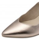 Marco Tozzi aranyszínű női hátul nyitott cipő - szling 29644-42-957 07556