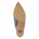 Marco Tozzi aranyszínű női hátul nyitott cipő - szling 29644-42-957 07556