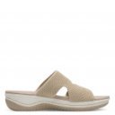 Jana női bézs aranykombi női papucs elasztikus felsőrésszel 27270-43-499 07553