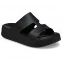 Crocs Getaway Platform H-Strap női fekete papucs 209409-001