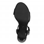 Tamaris női magas sarkú fekete szandál 28008-42-020 07514