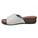 FlyFlot bézs lakk női tépőzáras kényelmi papucs 23F55HG 07562