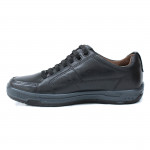 Pegada férfi fűzős bőr sneaker fekete félcipő 119410-04 07576