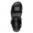 Marco Tozzi női fekete platformos szandál 28405-44-001 07587
