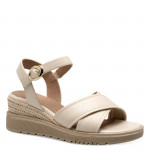 Jana női telitalpú szandál tépőzárral bézs 28777-44-400 07585 Női Jana