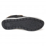 Wink női sportos fűzős cipzáras sneaker félcipő fekete kombi FW51098-2 07581