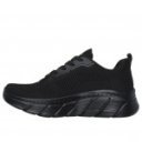 Skechers BOBS B FLEX HI - FLYING HI női fűzős törtfehér sportcipő 117385-BBK