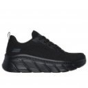 Skechers BOBS B FLEX HI - FLYING HI női fűzős törtfehér sportcipő 117385-BBK