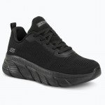 Skechers BOBS B FLEX HI - FLYING HI női fűzős törtfehér sportcipő 117385-BBK Női Skechers