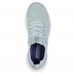 Skechers BOBS GEO LITE - DIVINE LOOK női bebújós zsályaszínű sportcipő 117427-SAGE