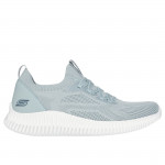Skechers BOBS GEO LITE - DIVINE LOOK női bebújós zsályaszínű sportcipő 117427-SAGE
