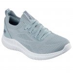 Skechers BOBS GEO LITE - DIVINE LOOK női bebújós zsályaszínű sportcipő 117427-SAGE Női Skechers
